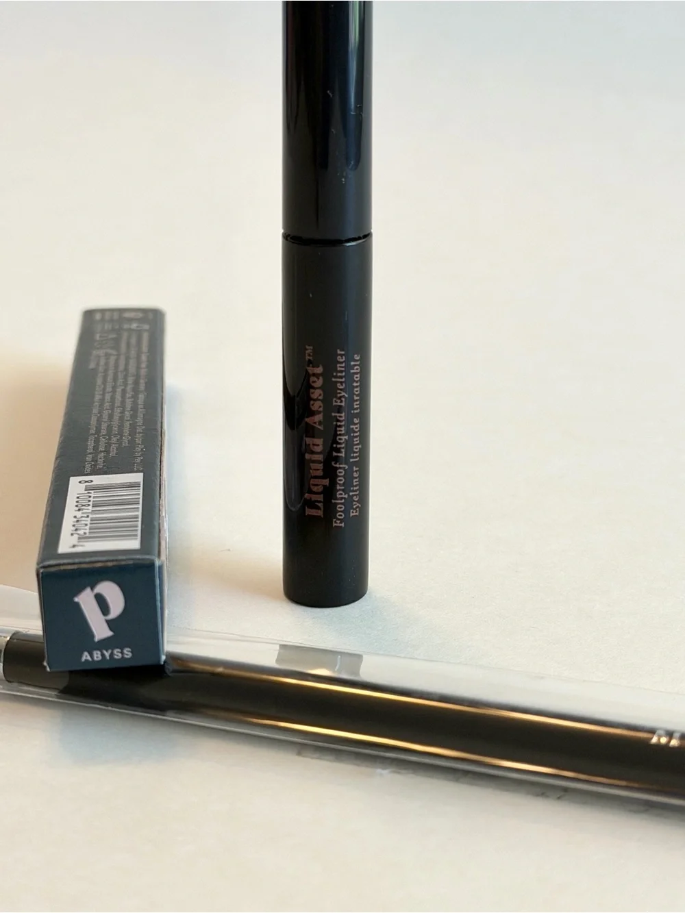 Pley Beauty Liquid Asset Foolproof Liquid Eyeliner & Morphe Angled Liner Brush